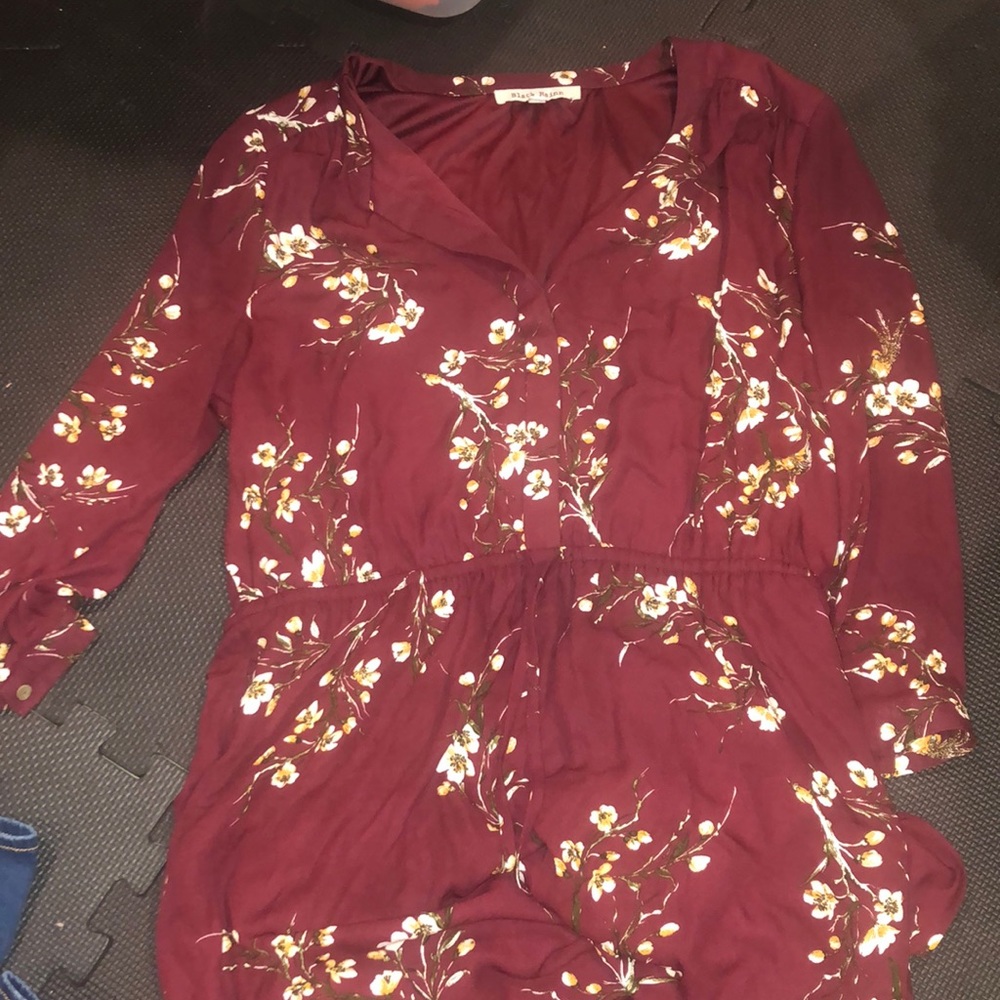 Maroon dress